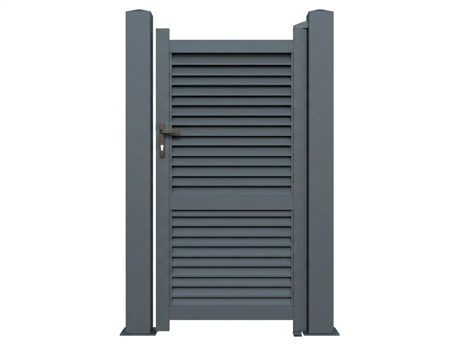 Set porti metalice din aluminiu, model 420, gri antracit, cu accesorii (hu) (Copy) (Copy) (Copy)